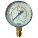 Manómetro de presión en seco Radial D.63 0 a 6 bar