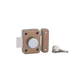 Alouette cylinder lock 35mm, epoxy bronze, 3 keys - THIRARD - Référence fabricant : 900956