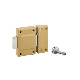Cylinder lock without knob 40mm, epoxy bronze - THIRARD - Référence fabricant : 901028
