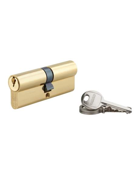 Cylinder PROFILE EUROPEEN, brass, 40x40 mm, 3 keys BB1