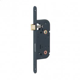 Mortice lock, 40mm bolt, B/BR, black epoxy - THIRARD - Référence fabricant : 401501