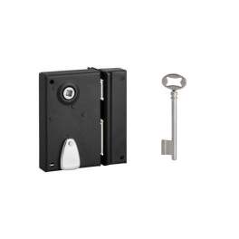 Vertical surface lock, deadbolt, 1/2 turn, 70x110, right, 1 key - THIRARD - Référence fabricant : 900131
