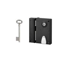 Vertical surface lock, deadbolt, 1/2 turn, 70x110, left, 1 key - THIRARD - Référence fabricant : 900141