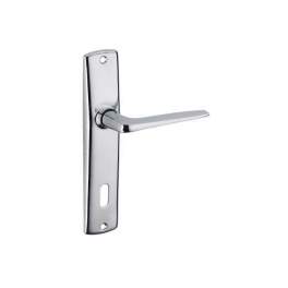 Door handle Ares chrome, E165, with hole for key BB2 - THIRARD - Référence fabricant : 943302