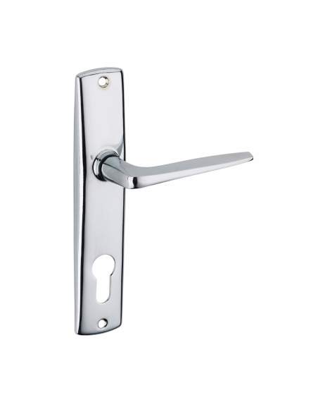 Door handle Ares chrome, E165, with cylindrical hole BB2