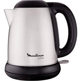  Moulinex electric kettle Subito, 1.7l, black and stainless steel - Moulinex - Référence fabricant : 732677