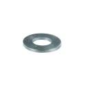 Zinc-plated steel washer, 6mm hole, 12mm diameter, 100 pieces