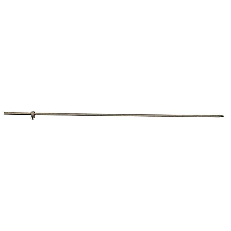 Grounding rod, galvanized steel, 100cm, cross-shaped