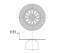 Griglia a campana in acciaio inox D.85 per spine di uscita verticali - Valentin - Référence fabricant : VALGR351