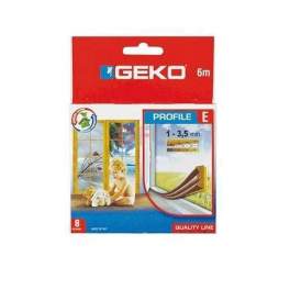 Adhesive seal in EPDM profile E, brown, 6m x 9mm - GEKO - Référence fabricant : 67200015