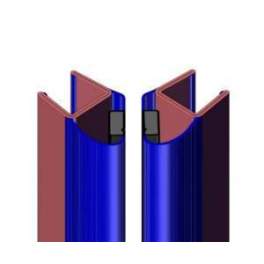 Magnetpaar für Kabine Novelini GLAX A, 1, 2, 3 - Novellini - Référence fabricant : R10BGLCA1-B