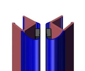 Magnetpaar für Kabine Novelini GLAX A, 1, 2, 3