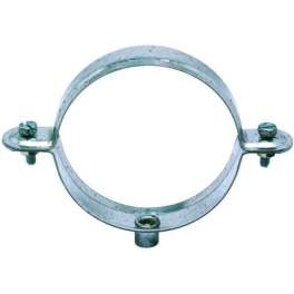Collar de bajante galvanizado con un diámetro de 110 mm - Fischer - Référence fabricant : 530890