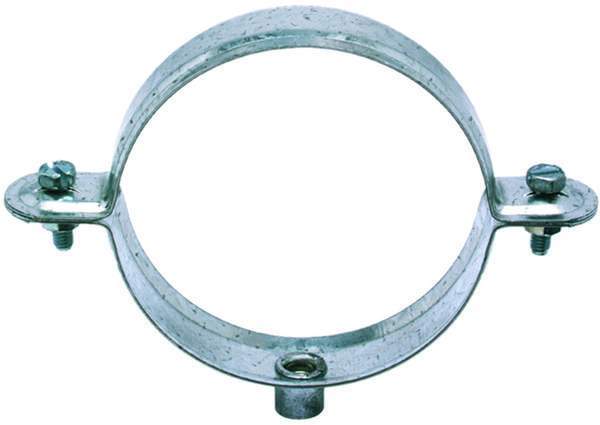 Collar de bajante galvanizado con un diámetro de 110 mm