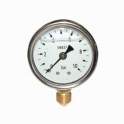 Radial glycerine pressure gauge D.63 from 0 to 10 bar
