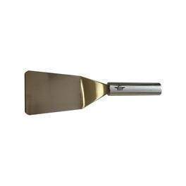 Short bent stainless steel spatula - Forge Adour - Référence fabricant : SPATULEIC