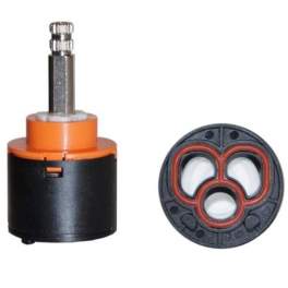 Ceramic cartridge for ONDYNA thermostatic mixing valve - Ondyna Cristina - Référence fabricant : PD00007