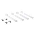 Fastening set for GROHE SURF plate