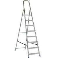 VERITT steel/aluminium step ladder 8m