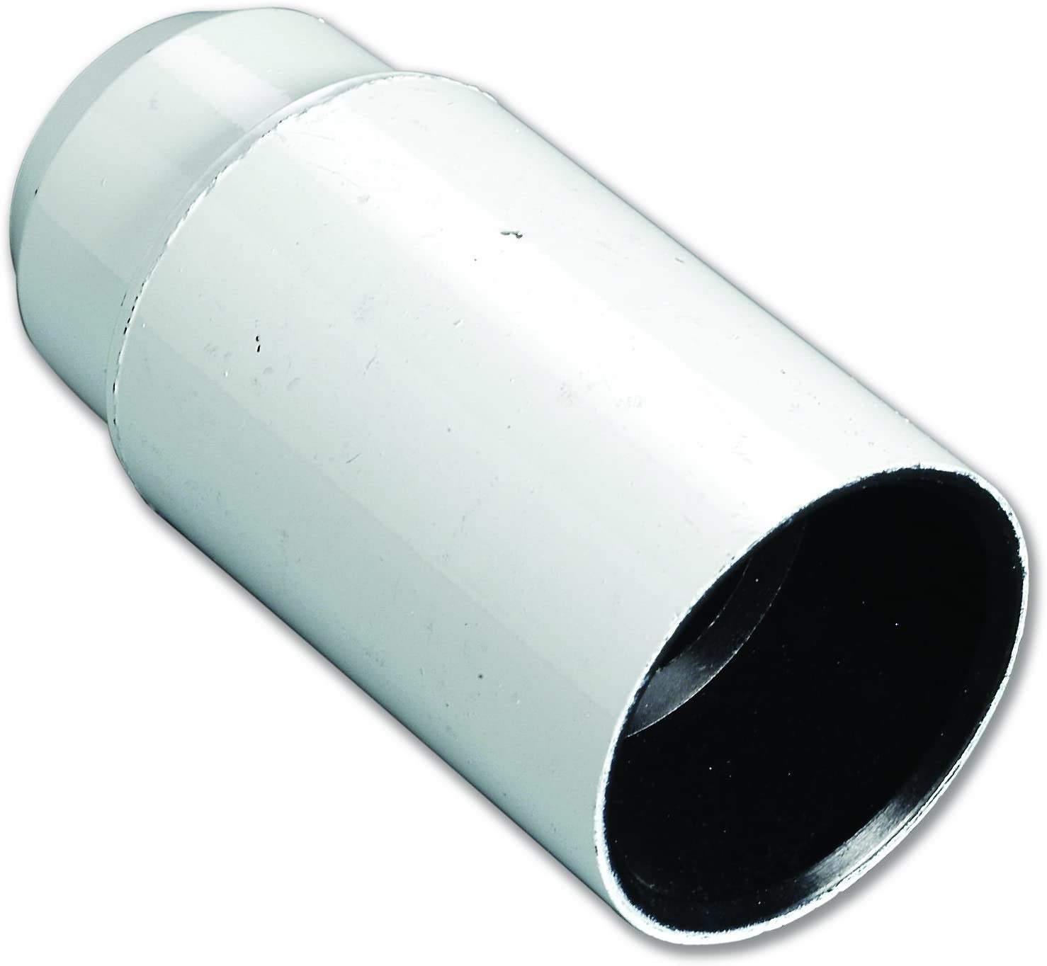 Lampholder E14, smooth, white, diameter 10, 60W, 2A, 250V, anti-rotation
