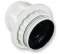 Douille E27 blanche filetée avec bague, diamètre 10, 150W, 4A, 250V - Electraline - Référence fabricant : ELEDO70132