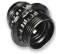 Douille E27 noire filetée avec bague, diamètre 10, 150W, 4A, 250V - Electraline - Référence fabricant : ELEDO70130