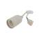 Douille E27 blanche avec cable - Electraline - Référence fabricant : ELEDO71150