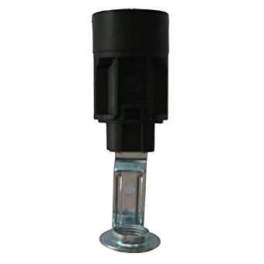 LED holder for E14, height 6.5cm, 60W, 2A, 250V - Electraline - Référence fabricant : 70141