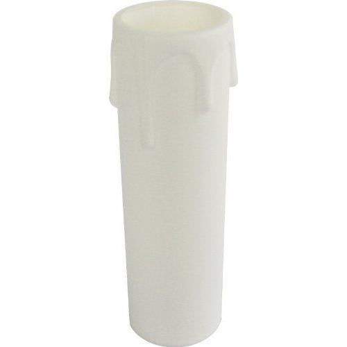 White candle E14, height 6.5cm