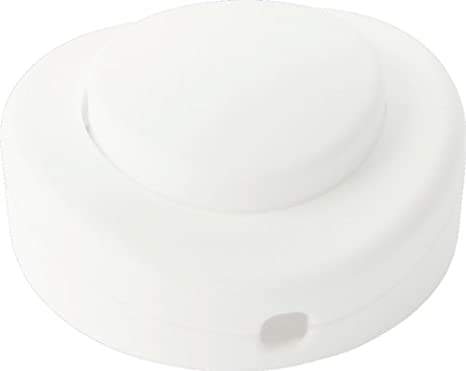 Foot switch, 2A, 250V, white