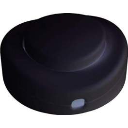 Interruptor de pie, 2A, 250V, negro - Electraline - Référence fabricant : 70562