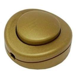 Interruptor de pie, 2A, 250V, oro - Electraline - Référence fabricant : 70563