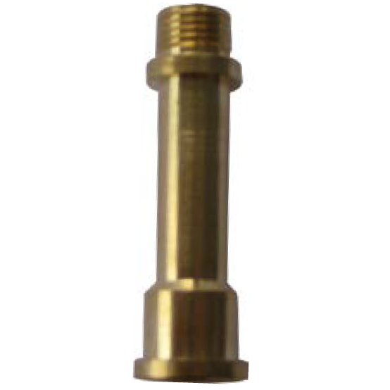 Socket brass male, pitch 10x1, length 40mm