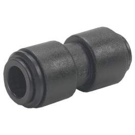 Jonction égale acetal noir, 8 mm - John Guest - Référence fabricant : PM0408E