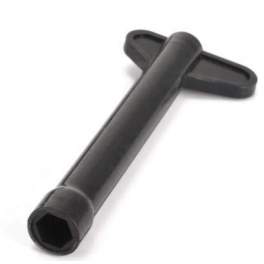 Llave hueca de PVC de 9 mm para tuerca de válvula mezcladora - PF Robinetterie - Référence fabricant : KITFIXX267