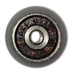 Roulette fixe ROU02 diamètre 19 mm épaisseur 11.5 mm - Kinedo - Référence fabricant : ROU02