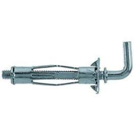 Metal wall plug HM 5x37mm with straight hook 5mm, 4 pieces - Fischer - Référence fabricant : 090925