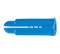 Cheville AXIA crampon bleue 4/7, 50 pièces - PLOMBELEC - Référence fabricant : PLOCH050921