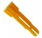 Cheville nylon PC jaune 6x27mm pour vis bois, 100 pièces - Fischer - Référence fabricant : FISCH0189101