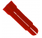 Cheville nylon PC rouge 8x34mm pour vis bois, 100 pièces - Fischer - Référence fabricant : FISCH018902