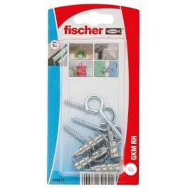 Self-drilling metal dowel for GKM plate with round hook, 6 pieces - Fischer - Référence fabricant : 545973