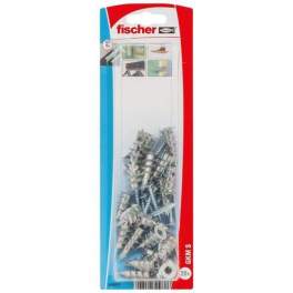 Self-drilling metal dowel for GKM plate with countersunk screw, 20 pieces - Fischer - Référence fabricant : 545974