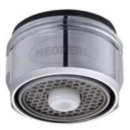 Smooth open anti-splash male aerator 24x100 - 16L/min. - NEOPERL - Référence fabricant : 01372095