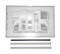 White control plate for CESAME - Régiplast - Référence fabricant : REGPL170A