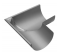 Cuvette demi ronde d'angle en Zinc, diamètre 100mm - Profils de France - Référence fabricant : ZINEQEX33
