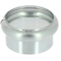 Anillo simple extensible de zinc natural de 100 mm de diámetro