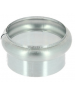 Bague simple extensible zinc naturel diamètre 100 mm
