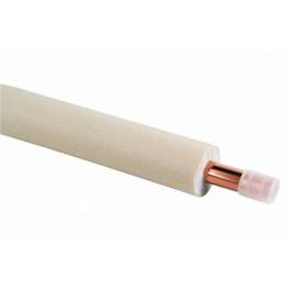 Cold copper coil with 1/4 insulation, 25 meters - Copper Distribution - Référence fabricant : 516500