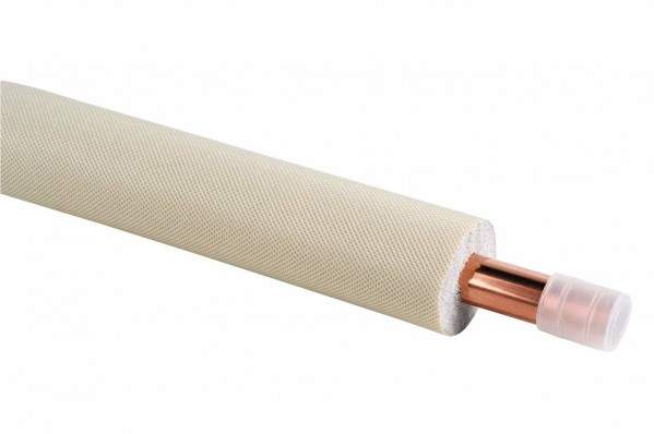 Cold copper coil with 1/4 insulation, 25 meters