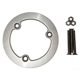 Stainless steel ring with 3 screws for VALENTIN Minime shower strainer - Valentin - Référence fabricant : 05610000000